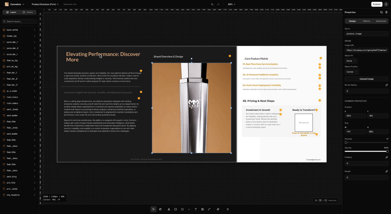 Visual Design Editor